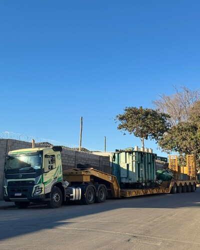 Transporte com Carreta Prancha