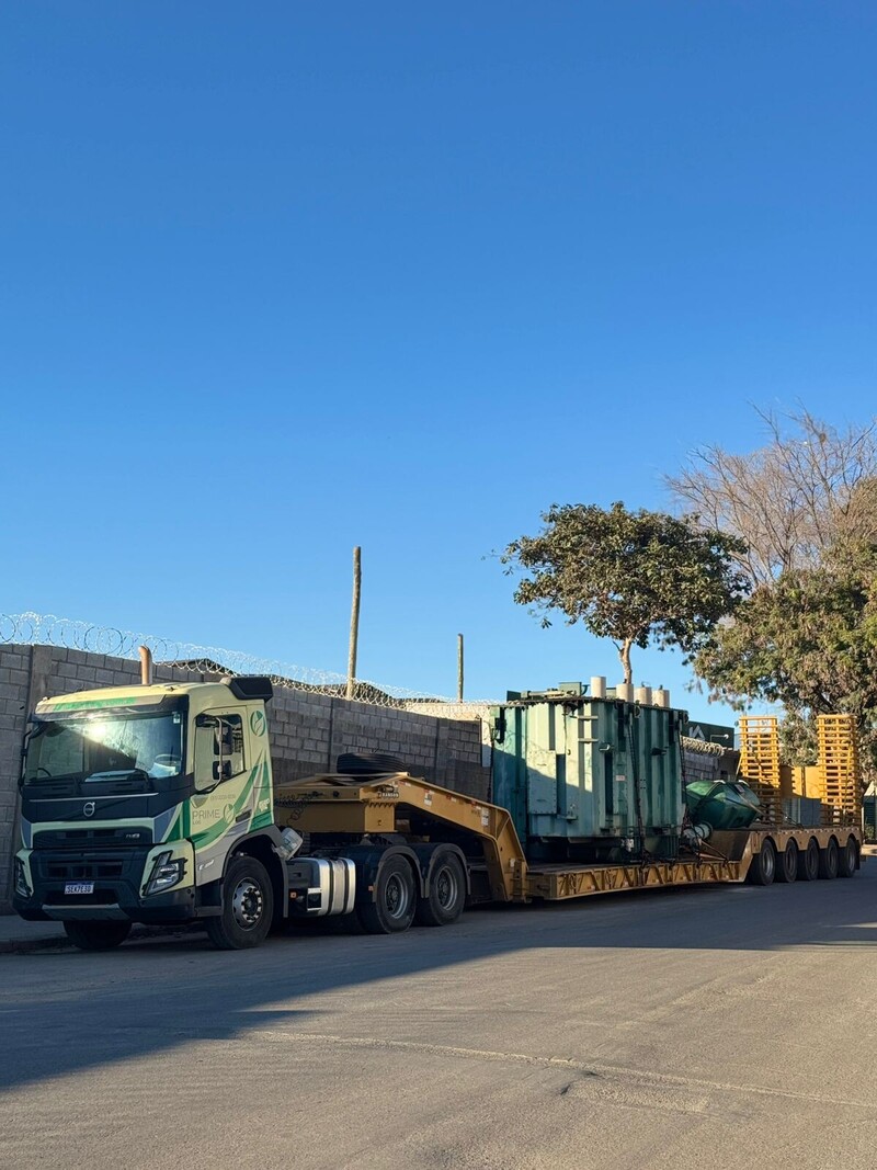 Transporte com Carreta Prancha